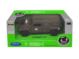 Welly Hummer H3 1:34 zelený